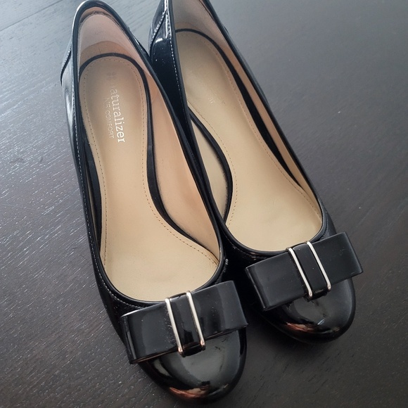 Naturalizer Black Patent Leather Women's Shoes - Picture 1 of 4